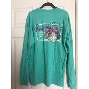 NWT Lauren James Sweet Tee - Crawfish Boil Tee L/S